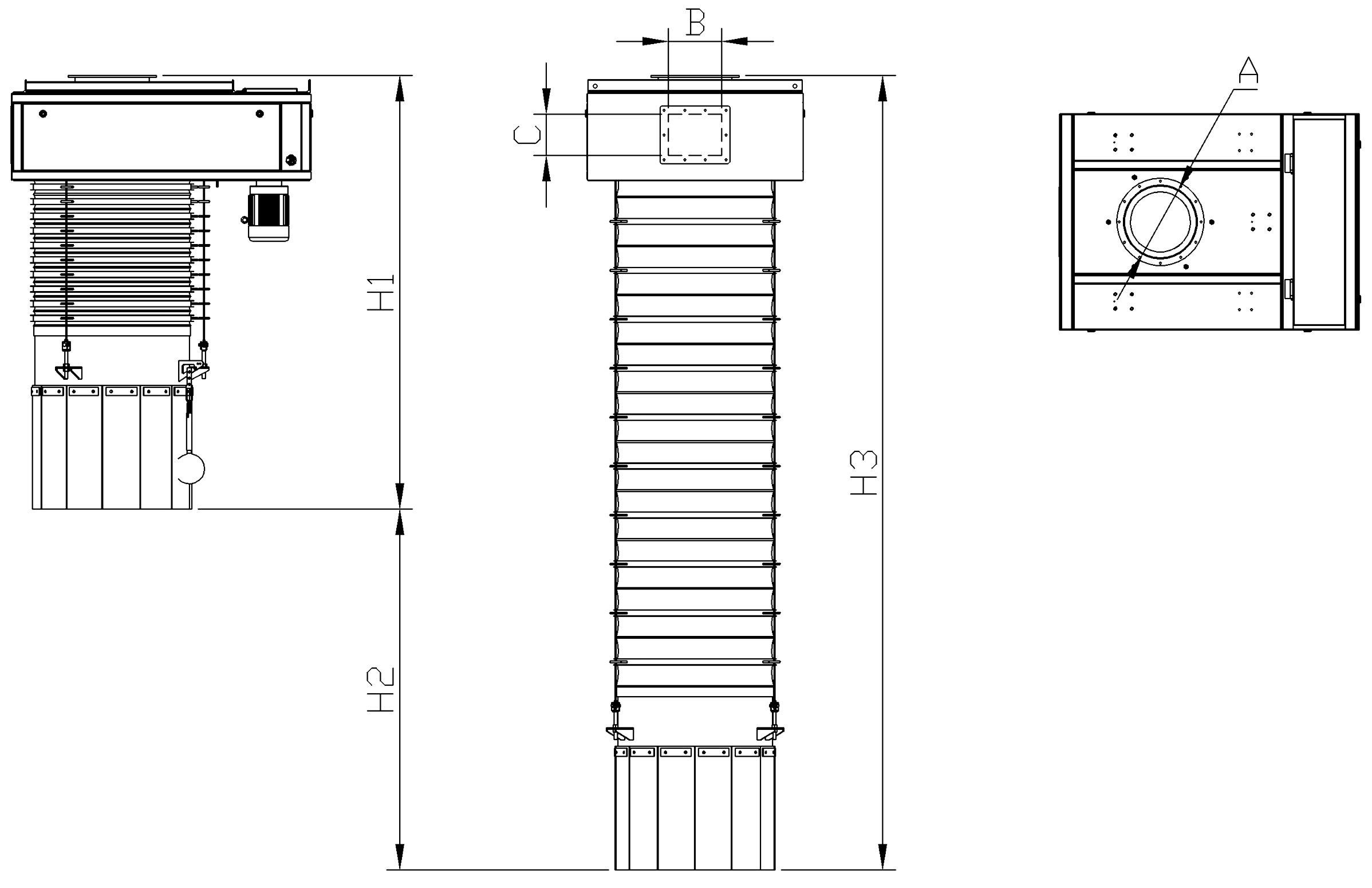 loading spouts,load-out spouts,telescopic chute,retractable chute